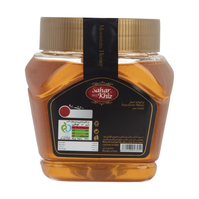 عسل کوهستان و عسل زعفرانی سحرخیز - 450 گرم مجموعه 2 عددی